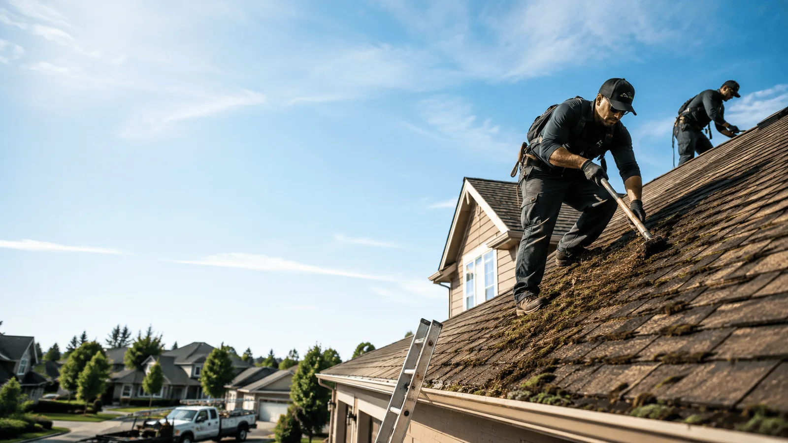 Roof Moss Removal in Casco, MI near me